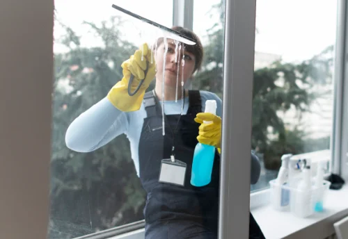 Nettoyage de vitres intérieures et extérieures à Tournus